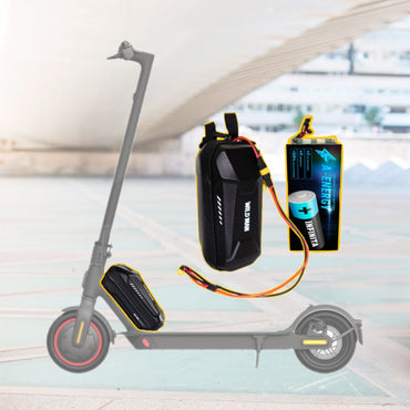 Batería externa 36V Plug & Play para patinetes eléctricos Xiaomi: Instalación fácil y autonomía superior