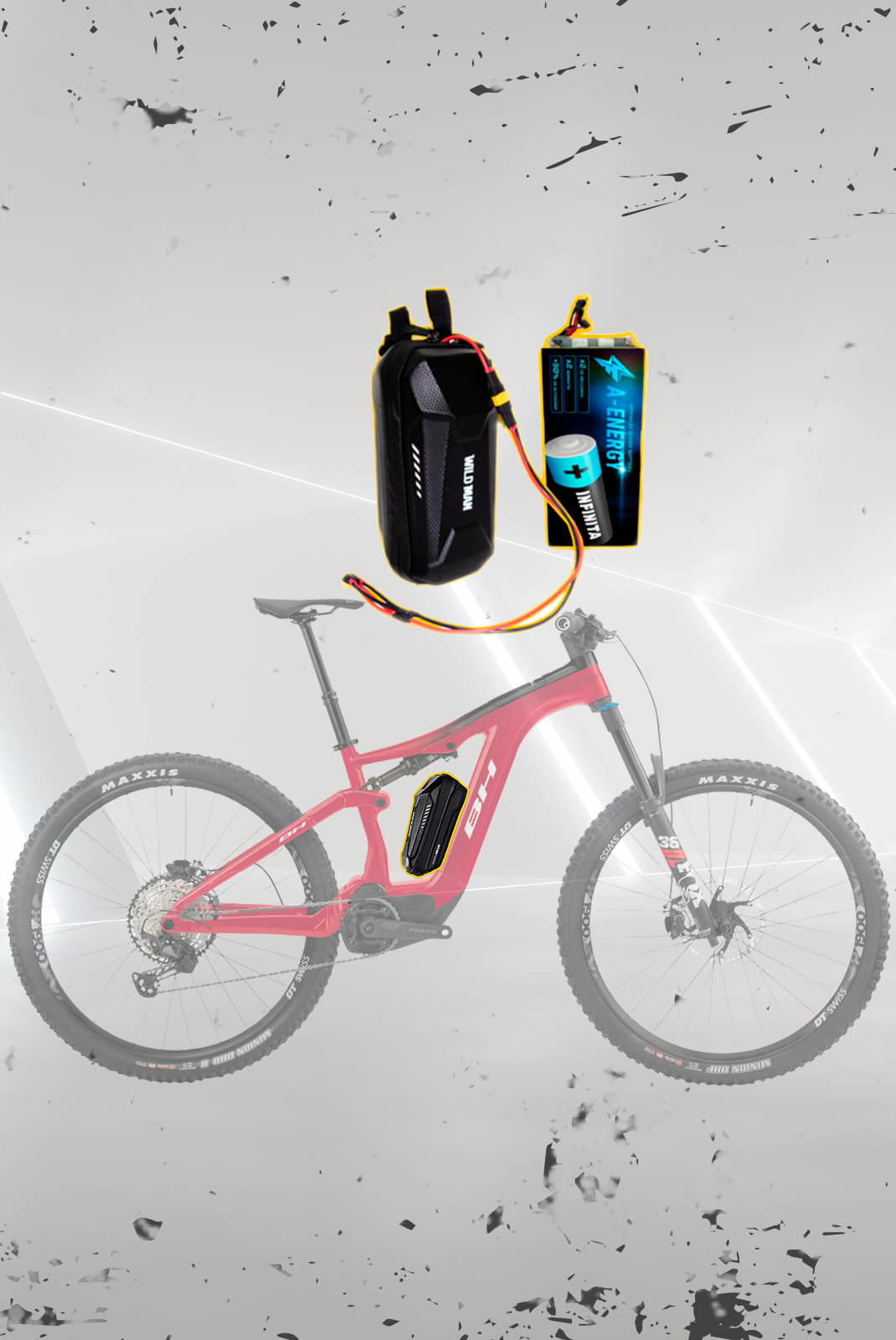 Bateria autonomia Bicicleta electrica Shimano 36V
Para marcas de bicis incluyendo Orbea, Bianchi, BH, Lapierre, Merida, Trek, Focus, Maxx, Canyon, BMC, Cannondale, Santa Cruz, Wilier, Marin, Husqvarna, Ducati y otras marcas de bicicletas eléctricas
batería bicicleta eléctrica
bateria bici electrica
bateria para bicicleta electrica
batería de autonomía para bicicleta eléctrica
batería externa bicicleta eléctrica
bateria de bicicleta electrica
baterias ebike
baterias para bicicletas