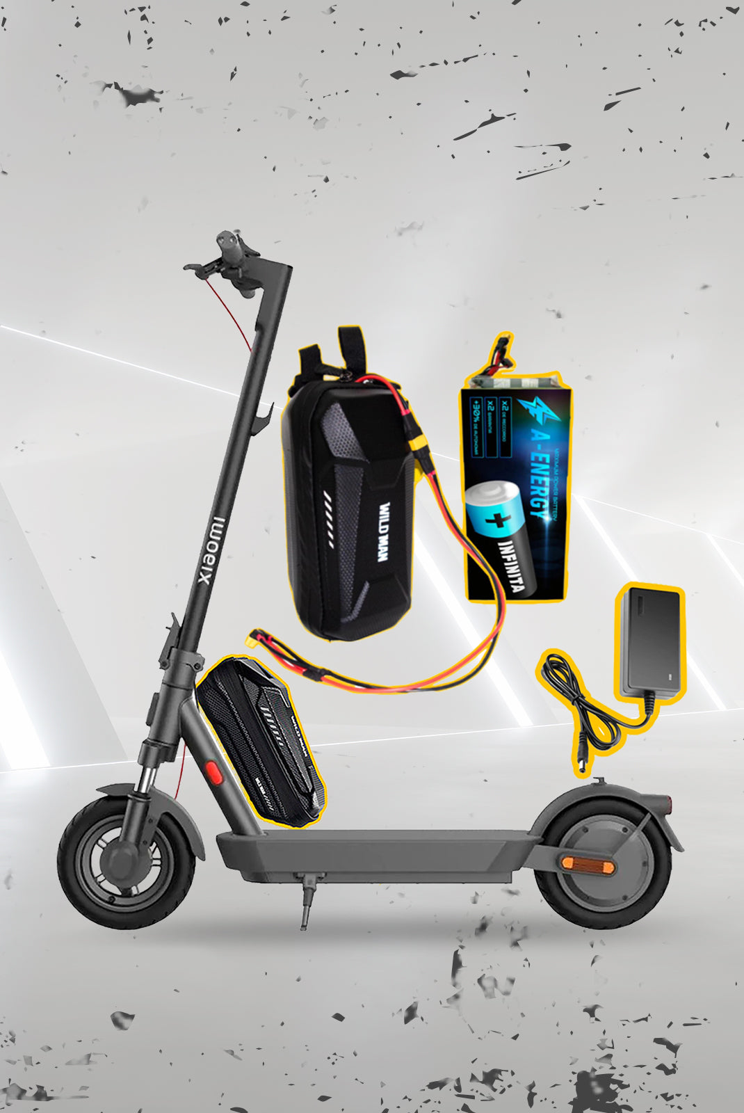 Bateria de autonomia conmutada patinete electrico homologado Xiaomi electric scooter 5
bateria patinete electrico
bateria patinetes
baterias patinetes
bateria para patinete electrico
batería de patinete eléctrico
batería patinete eléctrico
baterias para patinetes electricos
bateria externa patinete
bateria xiaomi patinete
baterias de patinete
baterias para patines electricos
batería para patinete eléctrico
taller del patinete
piezas de repuesto patinete eléctrico
af scooters