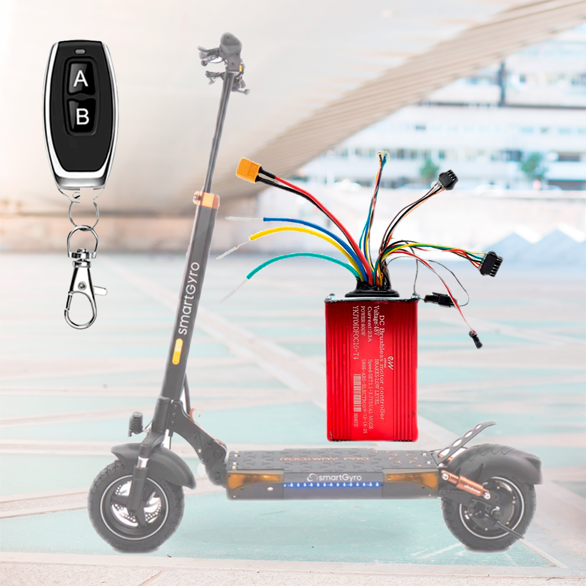 Controladora 48V 500W 21A patinete eléctrico SmartGyro deslimitable
recambios patinete eléctrico
tienda de repuestos de patinetes eléctricos
recambios patinetes
repuestos de patinetes
accesorios patinete eléctrico
accesorios patinete
repuestos patinete
piezas de patinete eléctrico
piezas patinete electrico
ruedas patinete
accesorios patineta
taller del patinete
piezas de repuesto patinete eléctrico