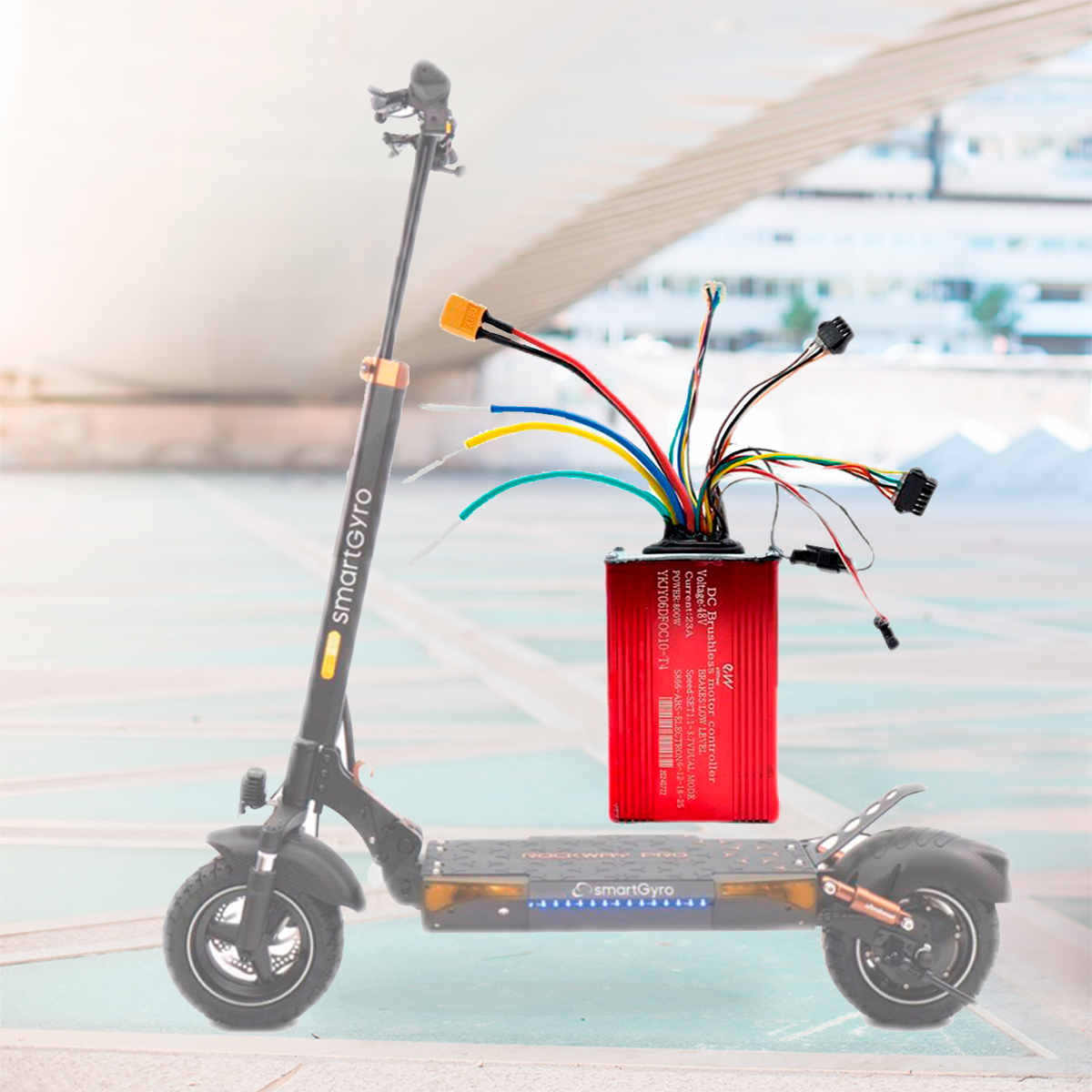 Controladora 48V 500W 21A patinete eléctrico SmartGyro deslimitable
recambios patinete eléctrico
tienda de repuestos de patinetes eléctricos
recambios patinetes
repuestos de patinetes
accesorios patinete eléctrico
accesorios patinete
repuestos patinete
piezas de patinete eléctrico
piezas patinete electrico
ruedas patinete
accesorios patineta
taller del patinete
piezas de repuesto patinete eléctrico