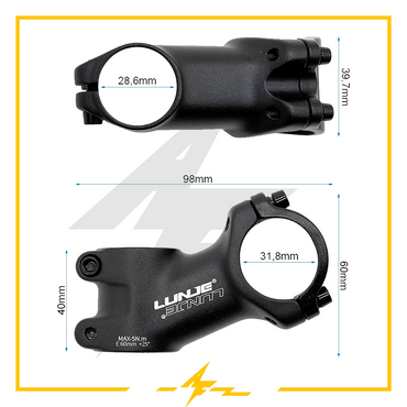 Potencia para manillar de 31,8mm con elevación 25 para patinete eléctrico
recambios patinete eléctrico
tienda de repuestos de patinetes eléctricos
recambios patinetes
repuestos de patinetes
accesorios patinete eléctrico
accesorios patinete
repuestos patinete
piezas de patinete eléctrico
piezas patinete electrico
ruedas patinete
taller del patinete
piezas de repuesto patinete eléctrico
af scooters