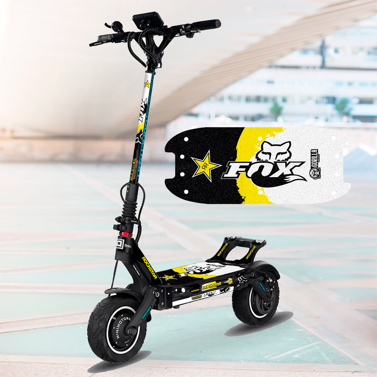 Vinilo con base para patinete eléctrico Dualtron Victor Luxury Fox Rockstar
recambios patinete eléctrico
tienda de repuestos de patinetes eléctricos
recambios patinetes
repuestos de patinetes
accesorios patinete eléctrico
accesorios patinete
repuestos patinete
piezas de patinete eléctrico
piezas patinete electrico
ruedas patinete
taller del patinete
piezas de repuesto patinete eléctrico
af scooters