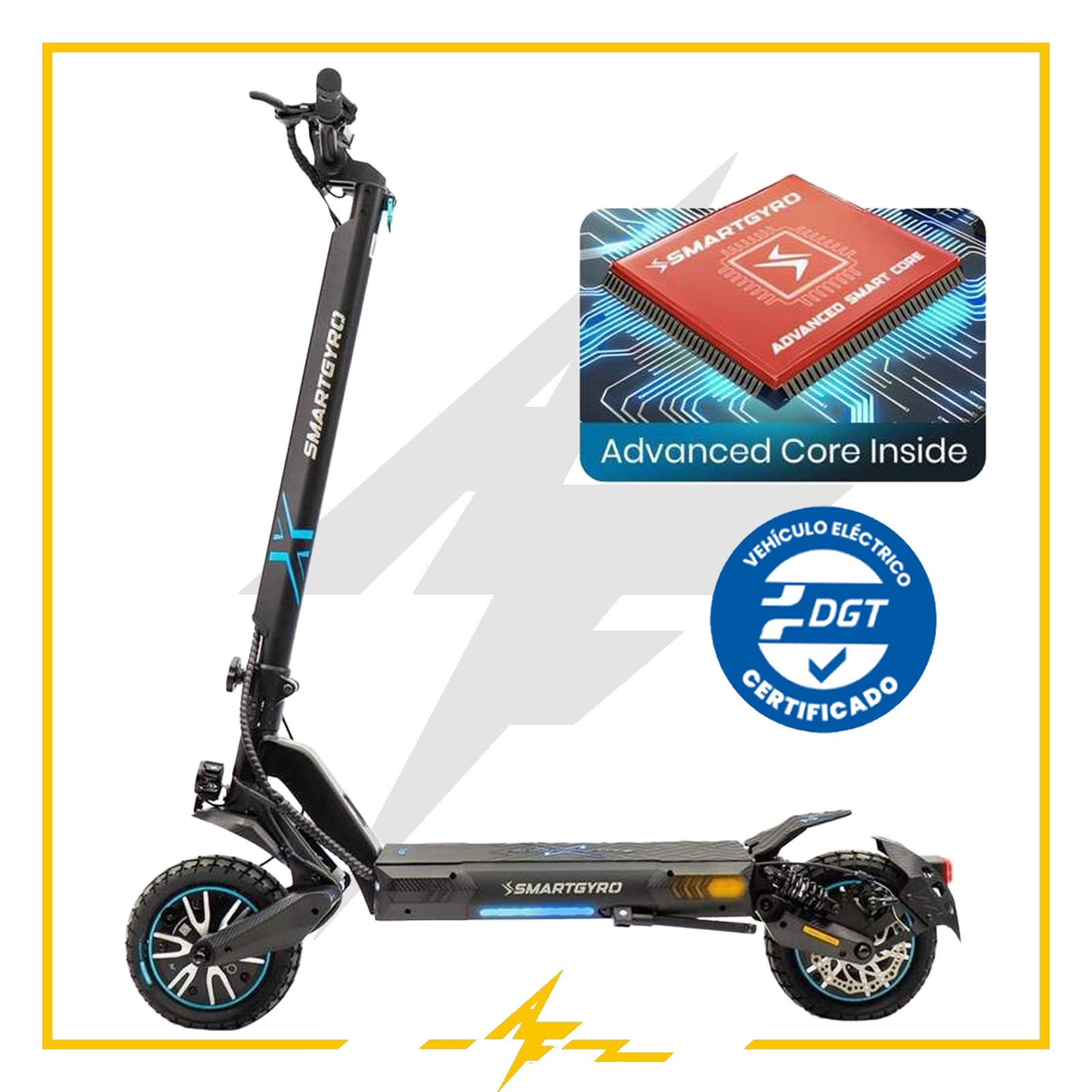 Patinete El ctrico SmartGyro Crossover Dual MAX 2 DGT Homologado AF patinete-el-ctrico-smartgyro-crossover-dual-max-2-dgt-homologado-af