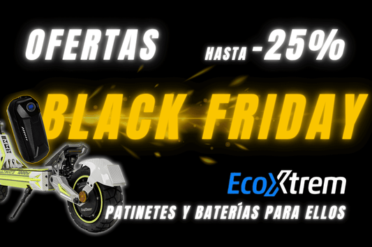 Black friday en AF SCOOTERS venta de patinetes electricos, accesorios, recambios, baterías, taller del patinete