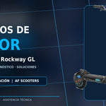 Patinete eléctrico SmartGyro Rockway GL guía de códigos de error de AF SCOOTERS