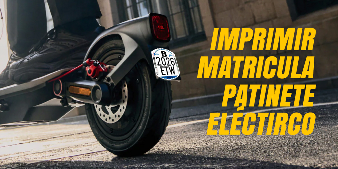 Imprimir matricula patinete electrico DGT Ecoxtrem AF SCOOTERS venta de patinetes electricos, accesorios, recambios, baterías, taller del patinete eléctrico