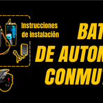 Guia conectar bateria conmutada AF SCOOTERS venta de patinetes electricos, accesorios, recambios, baterías, taller del patinete eléctrico