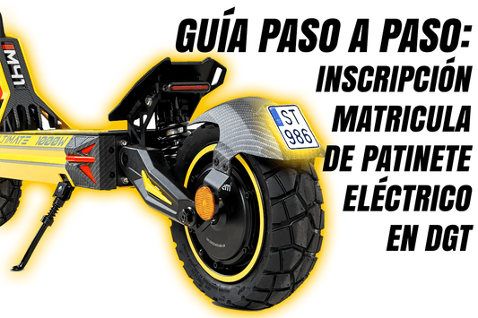 Guia insripcion matricula en dgt AF SCOOTERS venta de patinetes electricos, accesorios, recambios, baterías, taller del patinete eléctrico