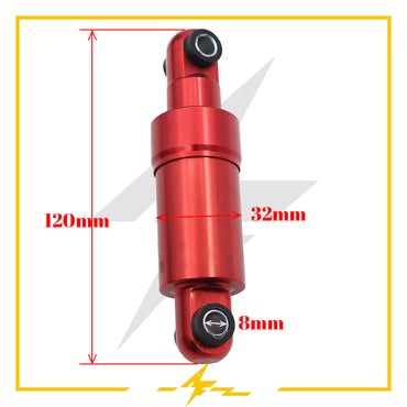 Amortiguador patinete eléctrico 120mm de la suspensión  (pack de 2 unidades) color rojo. 
accesorios patinete eléctrico
accesorios patinete
accesorios de patinetes
accesorios para scooter eléctrico
tienda accesorios patinete eléctrico
accesorios de patinetes electricos
piezas patinete electrico
ruedas patinete
accesorios patineta 
piezas de repuesto patinete eléctrico
af scooters