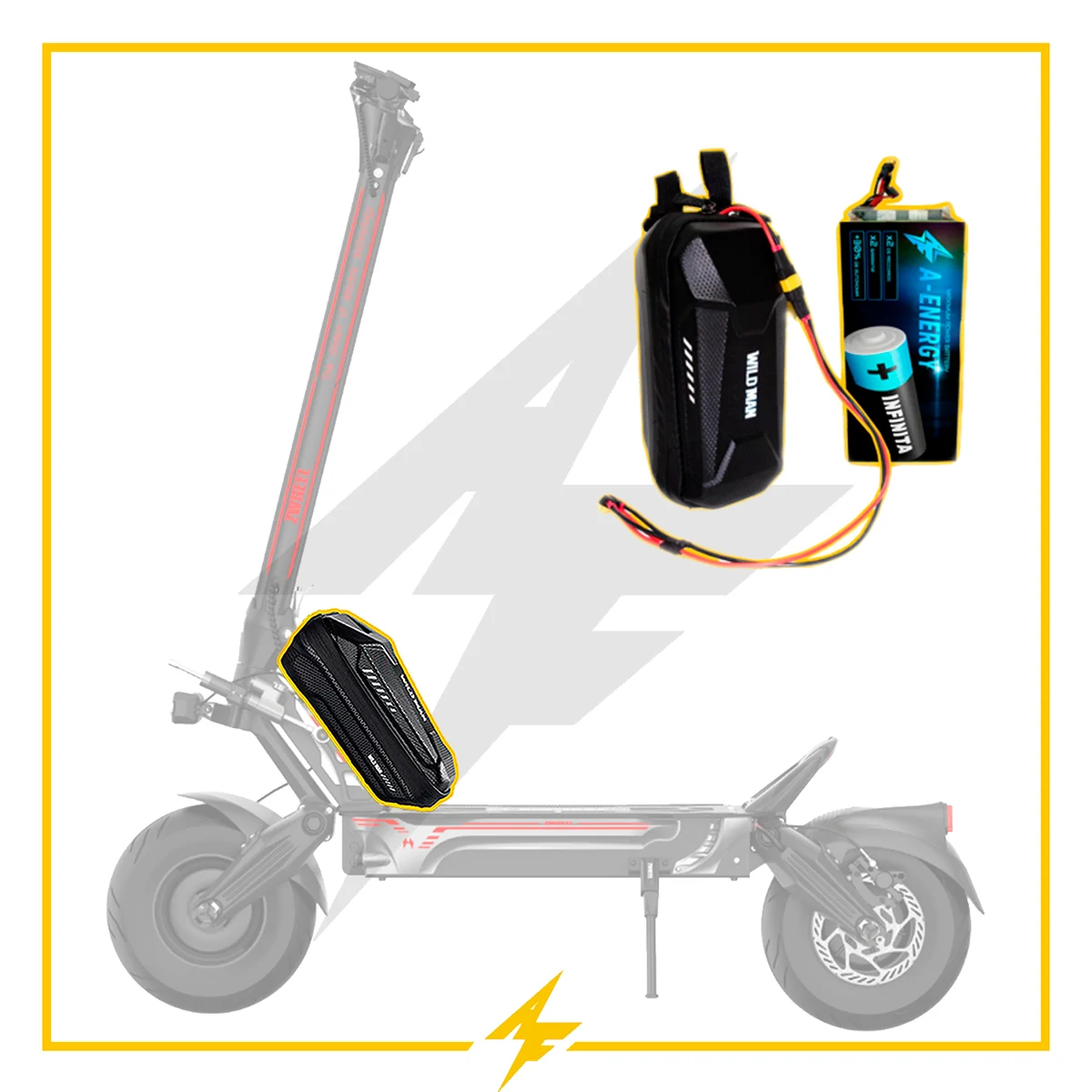 Batería externa de autonomía 60V para patinete eléctrico Zwheel ZCougar GT1 Duo Max

bateria de scooter electrico
batería para patinete eléctrico
bateria patinete electrico
bateria scooter electrico
batería externa patinete
baterias para patinetes electricos
baterias de patinetes electricos
bateria monopatin electrico
bateria externa para patinete electrico
batería patinete eléctrico
bateria para patinetes
bateria portatil para patinete electrico
baterías patinete eléctrico 36v
bateria externa