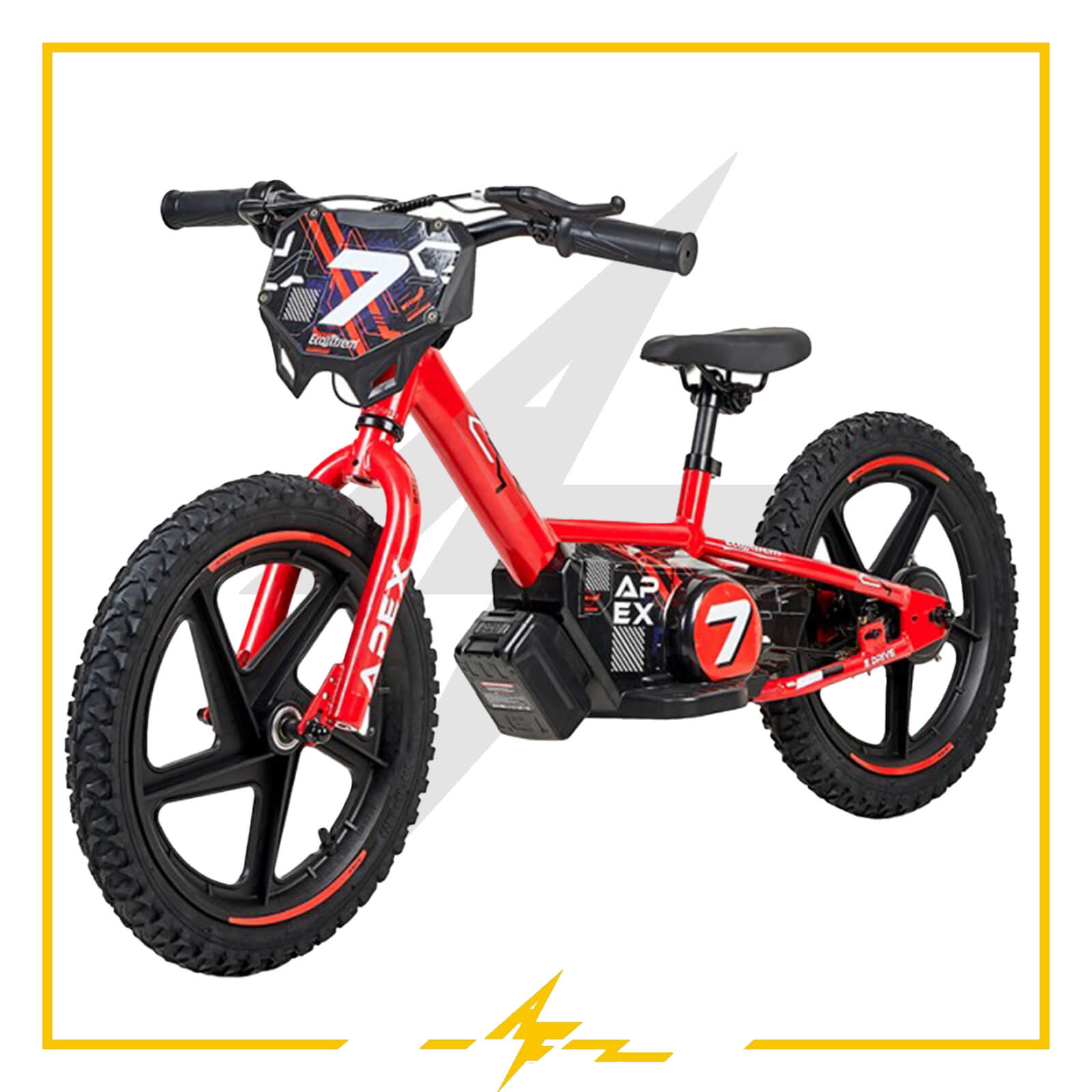 Bicicleta eléctrica 250W Ecoxtrem Apex7 para niños - AF SCOOTERS