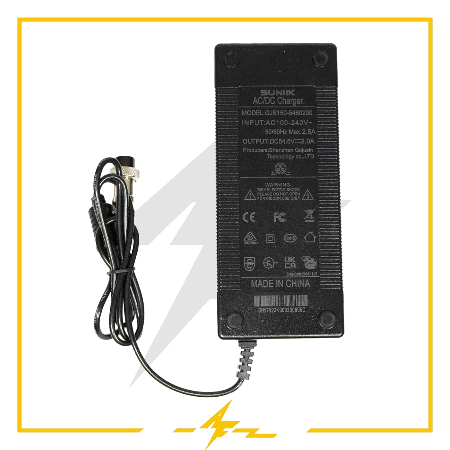 Cargador Suniik Premium 58,8V 2A con conector GX16 para patinetes eléctricos   

recambios patinetes
repuestos de patinetes
accesorios patinete eléctrico
accesorios patinete
repuestos patinete
piezas de patinete eléctrico
piezas patinete electrico
accesorios patinete eléctrico
accesorios patinete
repuestos patinete
piezas de patinete eléctrico
piezas patinete electrico
ruedas patinete
taller del patinete
piezas de repuesto patinete eléctrico
af scooters 
tienda de repuestos de patinetes