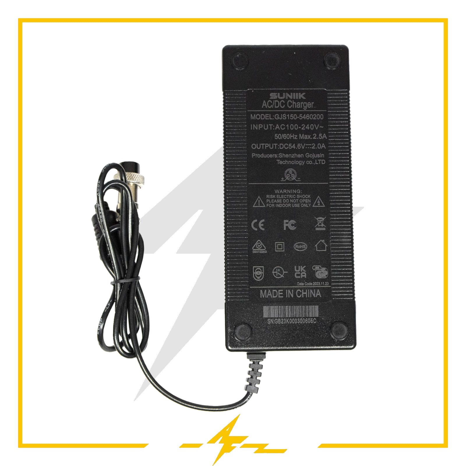 Cargador Suniik Premium 58,8V 2A con conector GX16 para patinetes eléctricos   

recambios patinetes
repuestos de patinetes
accesorios patinete eléctrico
accesorios patinete
repuestos patinete
piezas de patinete eléctrico
piezas patinete electrico
accesorios patinete eléctrico
accesorios patinete
repuestos patinete
piezas de patinete eléctrico
piezas patinete electrico
ruedas patinete
taller del patinete
piezas de repuesto patinete eléctrico
af scooters 
tienda de repuestos de patinetes