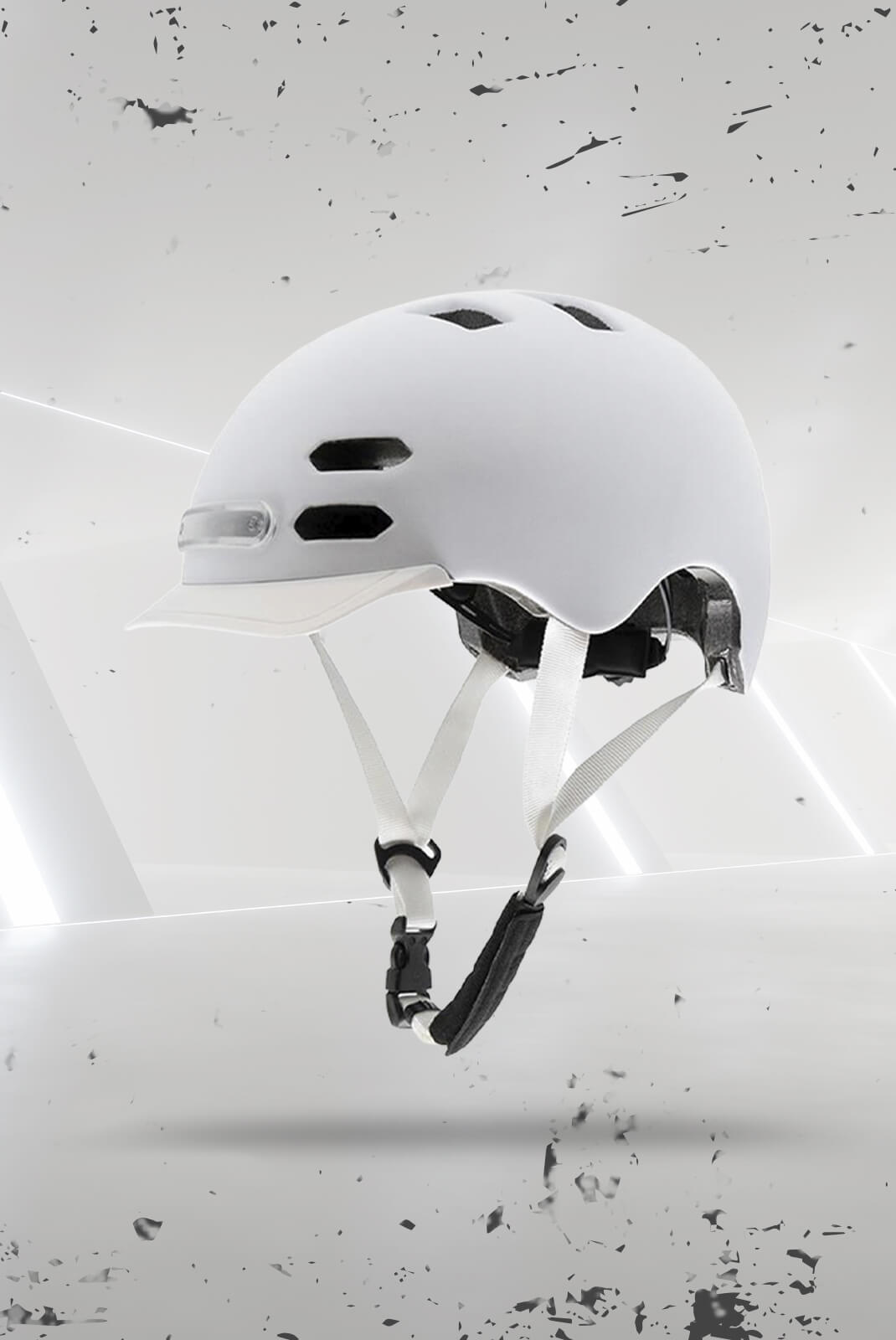 Casco con luces delantera y trasera para patinete eléctrico - Seguridad y estilo con AF SCOOTERS