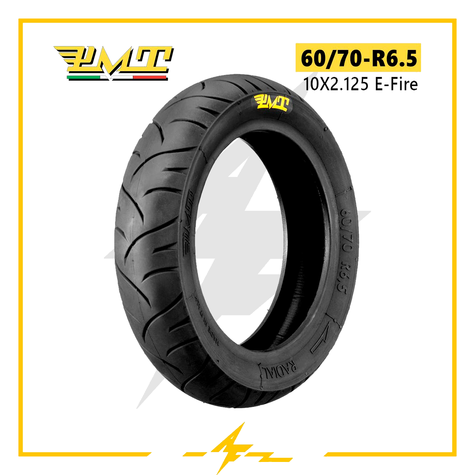 Cubierta rueda neumático PMT 60/70 R6.5 (10X2.125) E-Fire para patinete eléctrico 
recambios patinete eléctrico
tienda de repuestos de patinetes eléctricos
recambios patinetes
repuestos de patinetes
accesorios patinete eléctrico
accesorios patinete
repuestos patinete
piezas de patinete eléctrico
piezas patinete electrico
ruedas patinete
accesorios patineta 
piezas de repuesto patinete eléctrico
af scooters