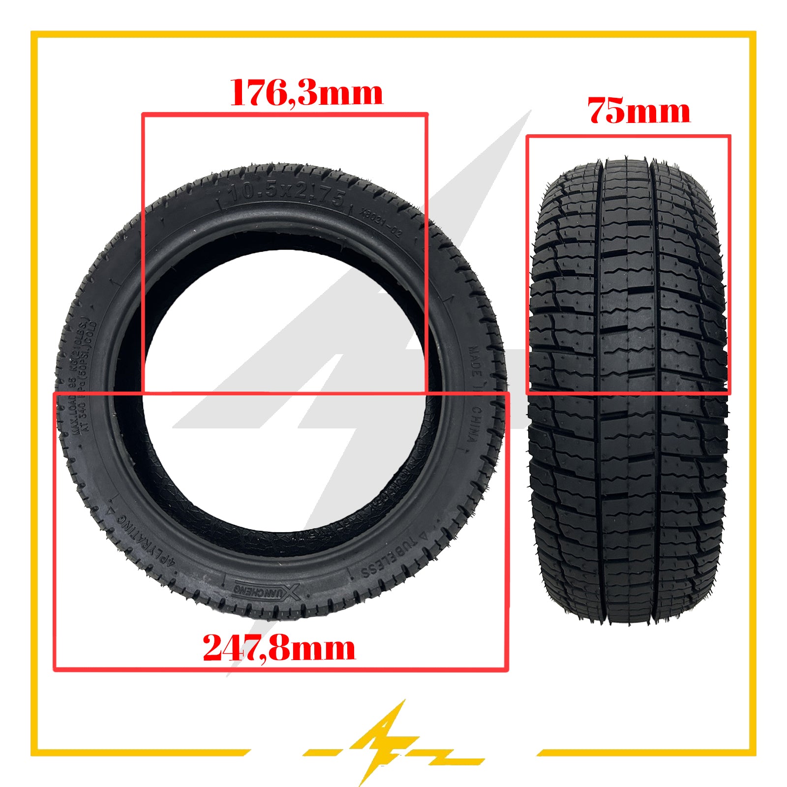 Cubierta rueda neumática para patinete eléctrico Xuancheng 10,5×2,75-7 Tubeless

recambios patinetes
repuestos de patinetes
accesorios patinete eléctrico
accesorios patinete
repuestos patinete
piezas de patinete eléctrico
piezas patinete electrico
accesorios patinete eléctrico
accesorios patinete
repuestos patinete
piezas de patinete eléctrico
piezas patinete electrico
ruedas patinete
taller del patinete
piezas de repuesto patinete eléctrico
af scooters 
tienda de repuestos de patinetes eléctricos