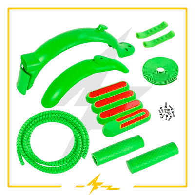 Kit Personalización Xiaomi 6 accesorios verde patinete eléctrico Xiaomi
recambios patinete eléctrico
tienda de repuestos de patinetes eléctricos
recambios patinetes
repuestos de patinetes
accesorios patinete eléctrico
accesorios patinete
repuestos patinete
piezas de patinete eléctrico
piezas patinete electrico
ruedas patinete
accesorios patineta 
piezas de repuesto patinete eléctrico
af scooters