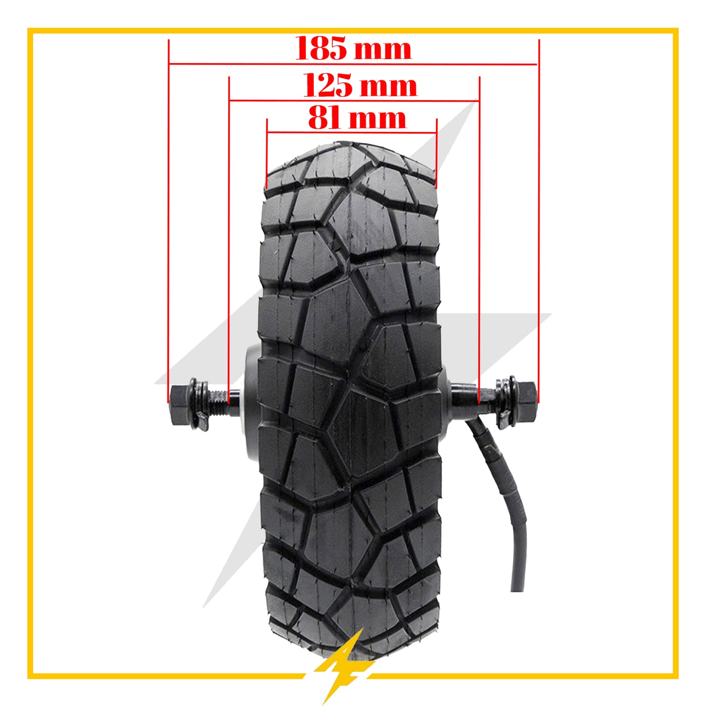 Motor 52V 1000W para patinete eléctrico Ecoxtrem M41 Tank DUAL Motor - Repuesto de alto rendimiento disponible en AF SCOOTERS