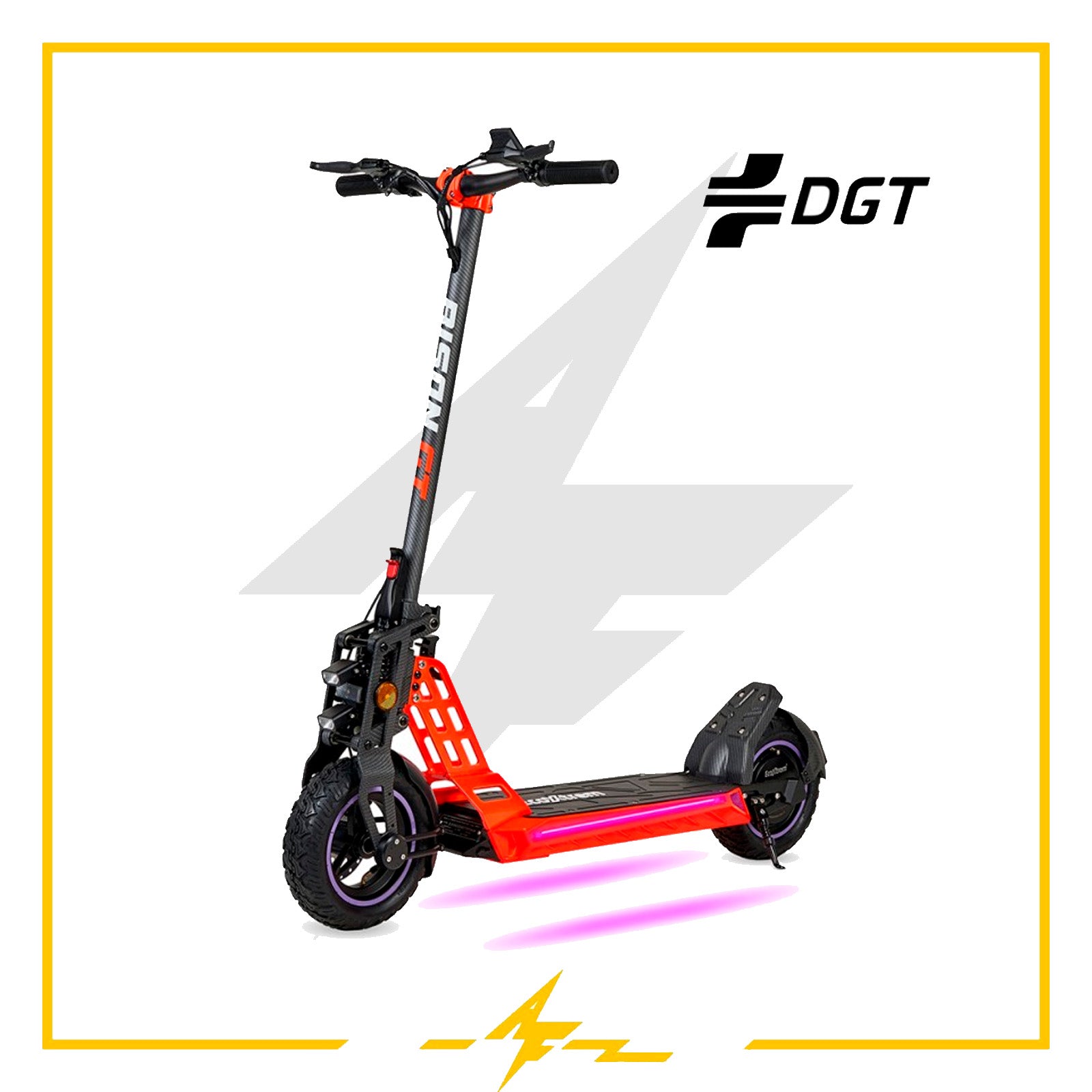 Patinete eléctrico Ecoxtrem Bison GT carbono homologado DGT 13000