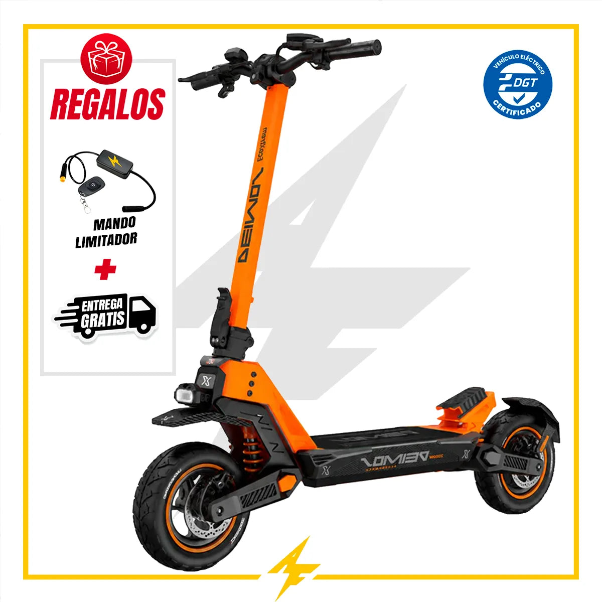 Patinete eléctrico Ecoxtrem Deimos Single Motor 500W naranja

comprar patinete eléctrico
precio patinete eléctrico
patinete electrico segunda mano
ofertas patinete electrico
venta patinete electrico
scooter eléctrico segunda mano
venta de patinetes
patinetes electricos venta
tienda patinetes eléctricos
tienda patinetes
patinete electrico comprar online
que patinete electrico comprar
comprar patin eléctrico
patinete eléctrico adulto
patinete eléctrico potente
patinetes electricos
chollos patinete 
