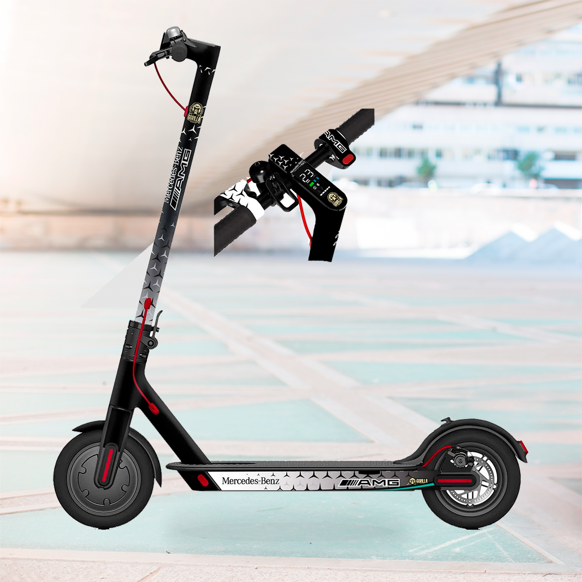 Vinilo mercedes AMG para patinete eléctrico xiaomi
recambios patinete eléctrico
tienda de repuestos de patinetes eléctricos
recambios patinetes
repuestos de patinetes
accesorios patinete eléctrico
accesorios patinete
repuestos patinete
piezas de patinete eléctrico
piezas patinete electrico
ruedas patinete
accesorios patineta 
piezas de repuesto patinete eléctrico
af scooters
