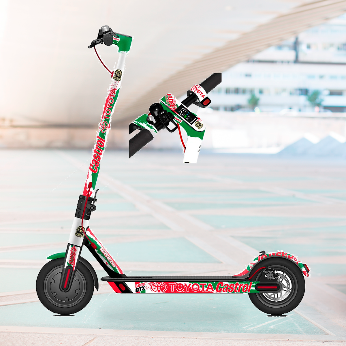 Vinilo toyota castrol para patinete eléctrico xiaomi
recambios patinete eléctrico
tienda de repuestos de patinetes eléctricos
recambios patinetes
repuestos de patinetes
accesorios patinete eléctrico
accesorios patinete
repuestos patinete
piezas de patinete eléctrico
piezas patinete electrico
ruedas patinete
accesorios patineta 
piezas de repuesto patinete eléctrico
af scooters