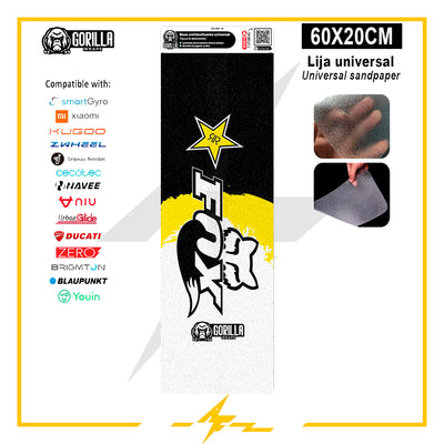 Vinilo Fox Rockstar base antideslizante universal para patinete eléctrico talla M
recambios patinete eléctrico
tienda de repuestos de patinetes eléctricos
recambios patinetes
repuestos de patinetes
accesorios patinete eléctrico
accesorios patinete
repuestos patinete
piezas de patinete eléctrico
piezas patinete electrico
ruedas patinete
taller del patinete
piezas de repuesto patinete eléctrico
af scooters