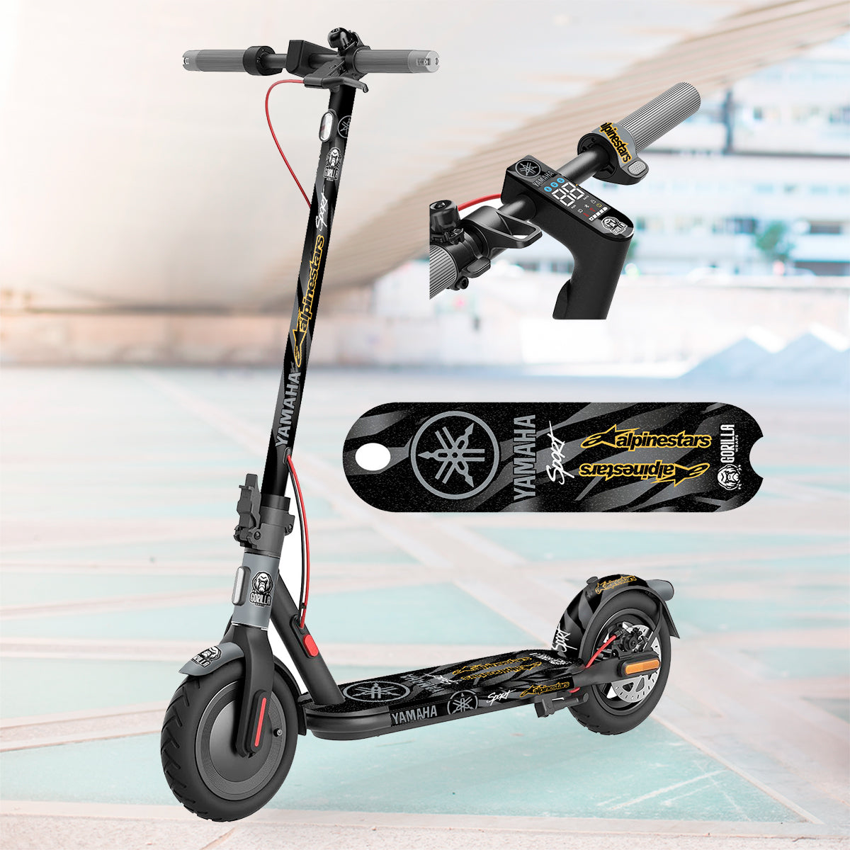 Vinilo para patinete eléctrico Xiaomi MI4 / MI4 LITE Yamaha Alpinestars
recambios patinete eléctrico
tienda de repuestos de patinetes eléctricos
recambios patinetes
repuestos de patinetes
accesorios patinete eléctrico
accesorios patinete
repuestos patinete
piezas de patinete eléctrico
piezas patinete electrico
ruedas patinete
taller del patinete
piezas de repuesto patinete eléctrico
af scooters