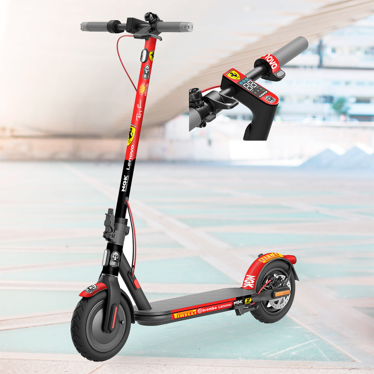 Vinilo para patinete eléctrico Xiaomi MI4 / MI4 LITE Ferrari
recambios patinete eléctrico
tienda de repuestos de patinetes eléctricos
recambios patinetes
repuestos de patinetes
accesorios patinete eléctrico
accesorios patinete
repuestos patinete
piezas de patinete eléctrico
piezas patinete electrico
ruedas patinete
taller del patinete
piezas de repuesto patinete eléctrico
af scooters